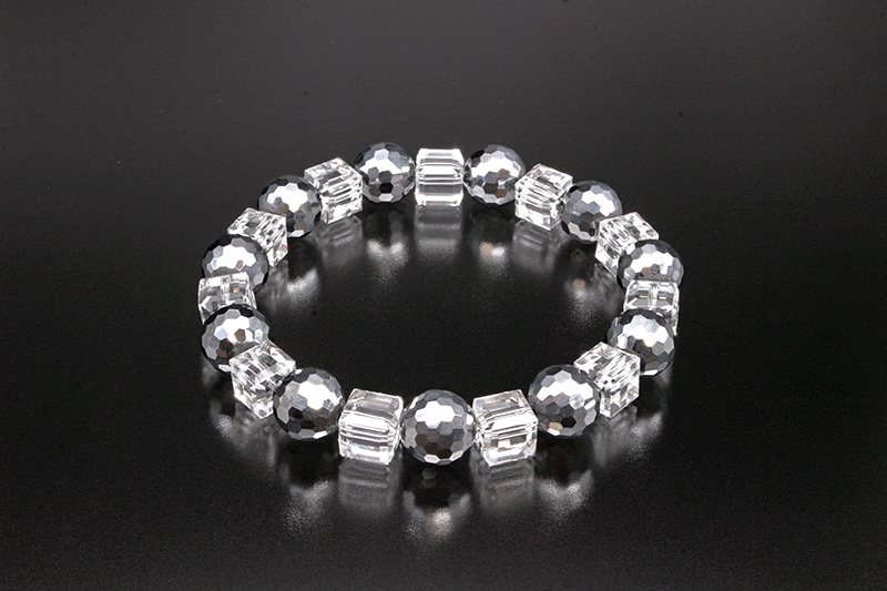 パワーストーン アクセサリー 勝利の願いを込めたテラヘルツ水晶ブレスレット