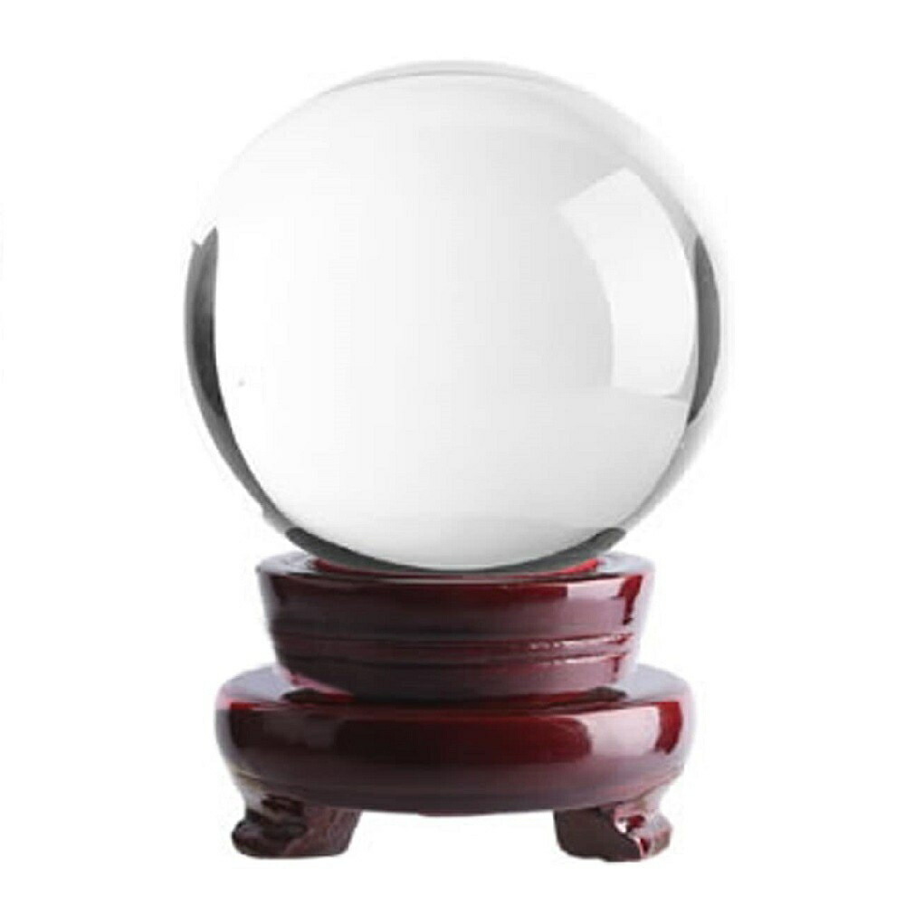 【小キズあり】水晶玉 直径10センチ 数珠 開運祈願　パワーストーン アクセサリー 