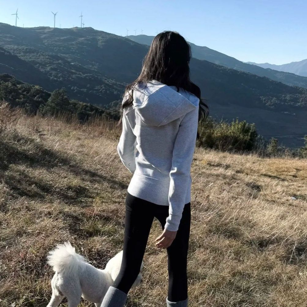 ストリートファッション スポーティ裏起毛ジップアップフーディ　パーカー