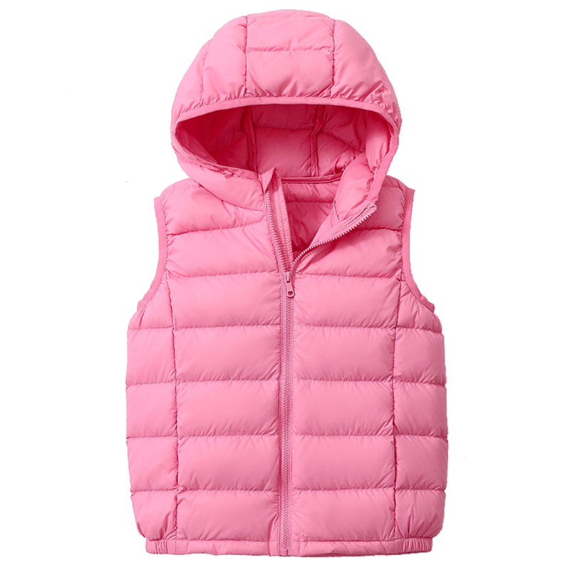 ストリートファッション 軽量中綿入りダウン風袖なしジャケット