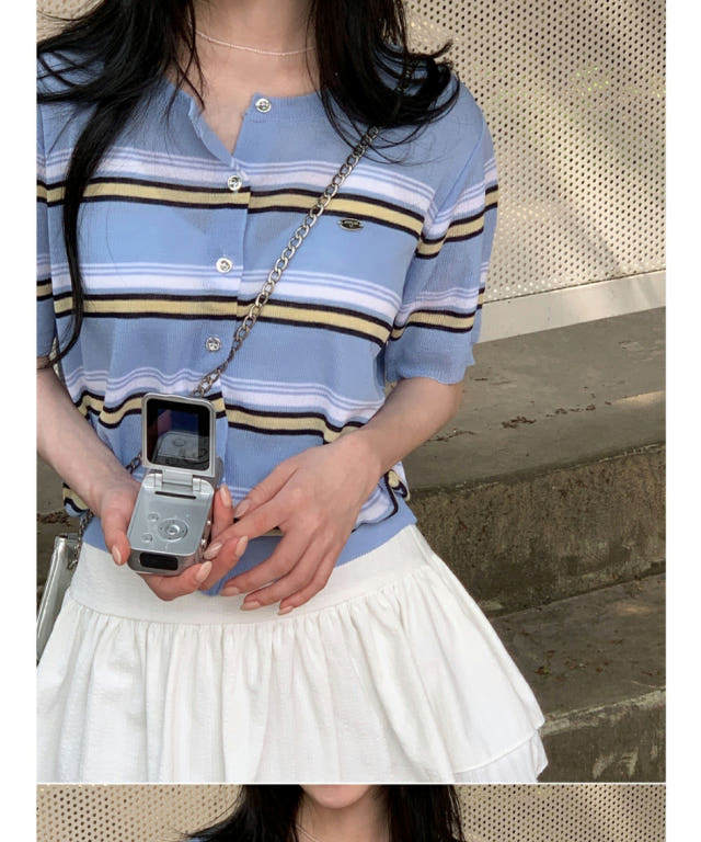 ストライプシャツ 今季注目のカジュアルストライプ柄シャツ