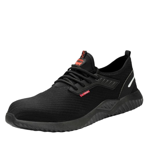 スエード靴 しなやかメッシュ安全作業靴