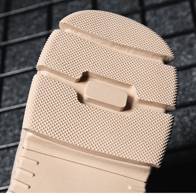 スエード靴 編み上げソックス付きミッドカットスニーカー