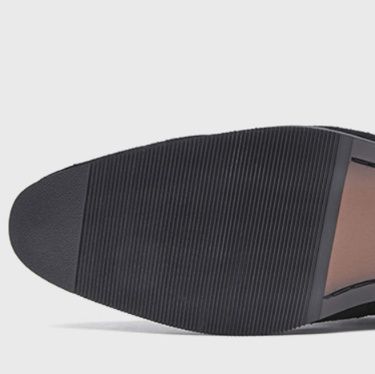 スエード靴 上質素材使用紳士用本革ペニーローファー