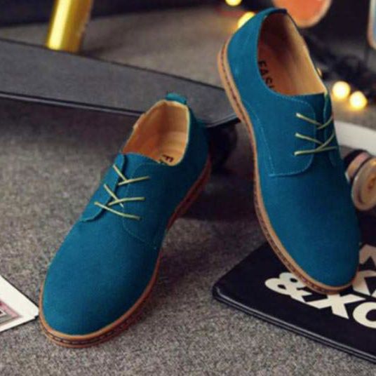 スエード靴 紳士用スエード短靴 ビジネスシューズ 合成皮革