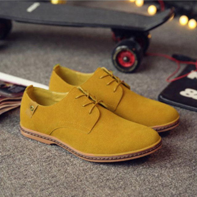 スエード靴 紳士用スエード短靴 ビジネスシューズ 合成皮革