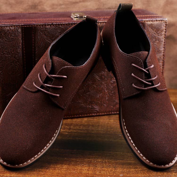 スエード靴　紳士用 ビジネスシューズ 軽量本革