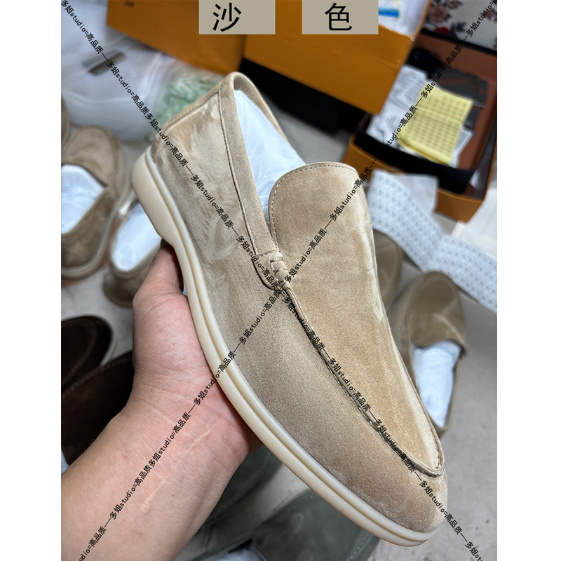 スエード靴 上質なめらか歩きやすいモカシン