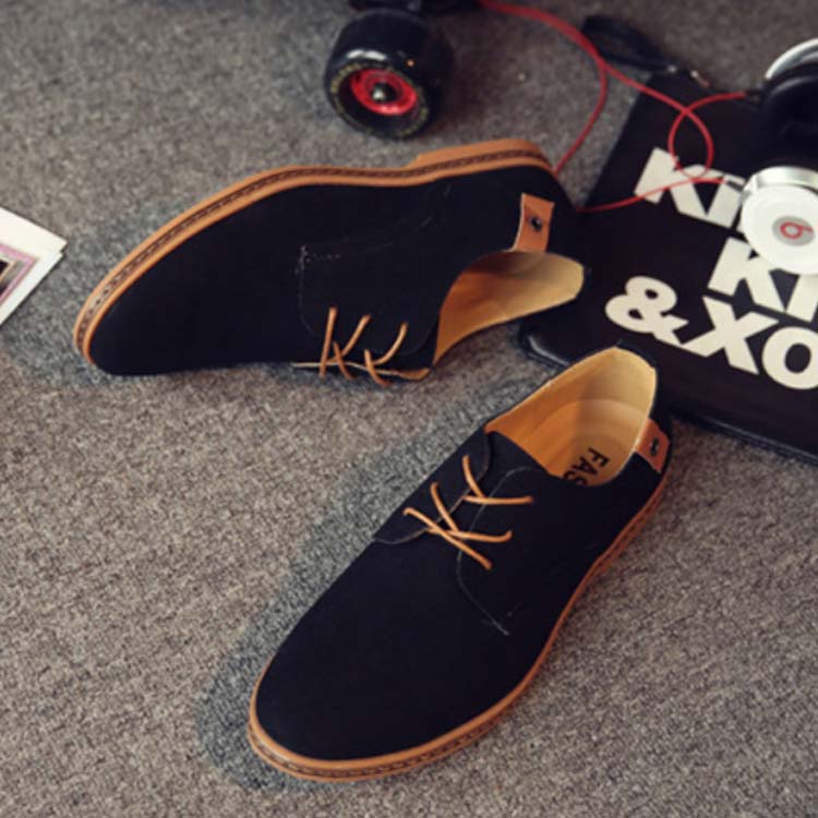 スエード靴 紳士用スエード短靴 ビジネスシューズ 合成皮革