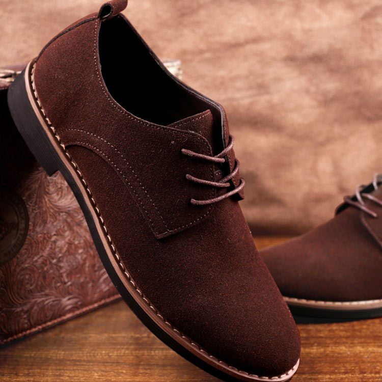 スエード靴　紳士用 ビジネスシューズ 軽量本革