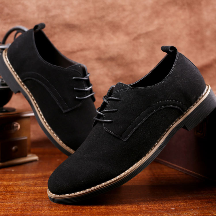 スエード靴　紳士用 ビジネスシューズ 軽量本革