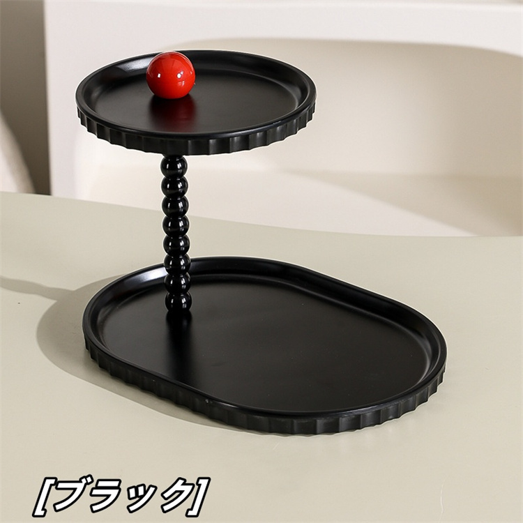 グッズ収納 ディスプレイケース 二段式回転ディスプレイケース 玄関リビング収納棚