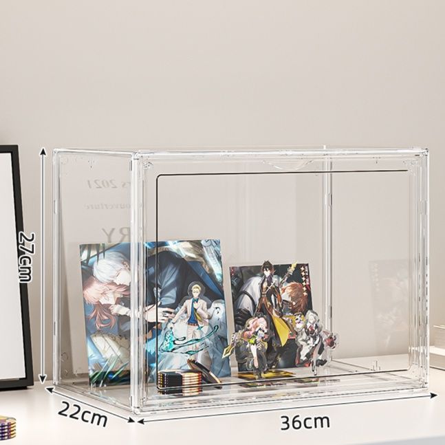 グッズ収納 クリア三段アクスタコレクションケース