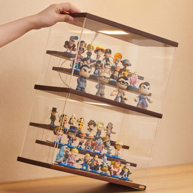 グッズ収納 多段フィギュア透明ショーケース