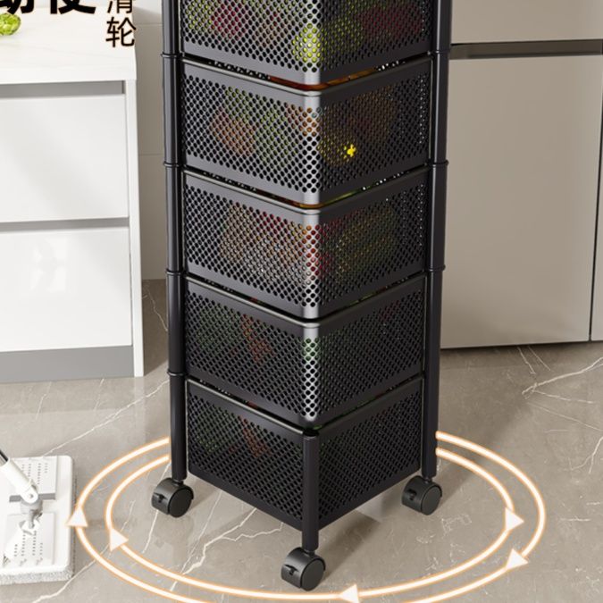 グッズ収納 多機能キッチン収納メッシュラック