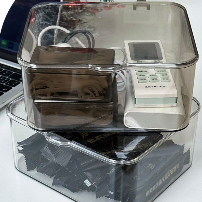グッズ収納 透明シートマスク収納ボックス