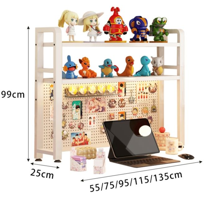 グッズ収納 多機能フィギュア飾り棚ラック