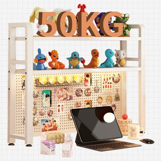 グッズ収納 多機能フィギュア飾り棚ラック