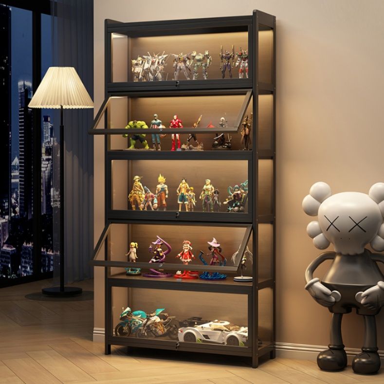 グッズ収納 多層式フィギュア展示収納棚