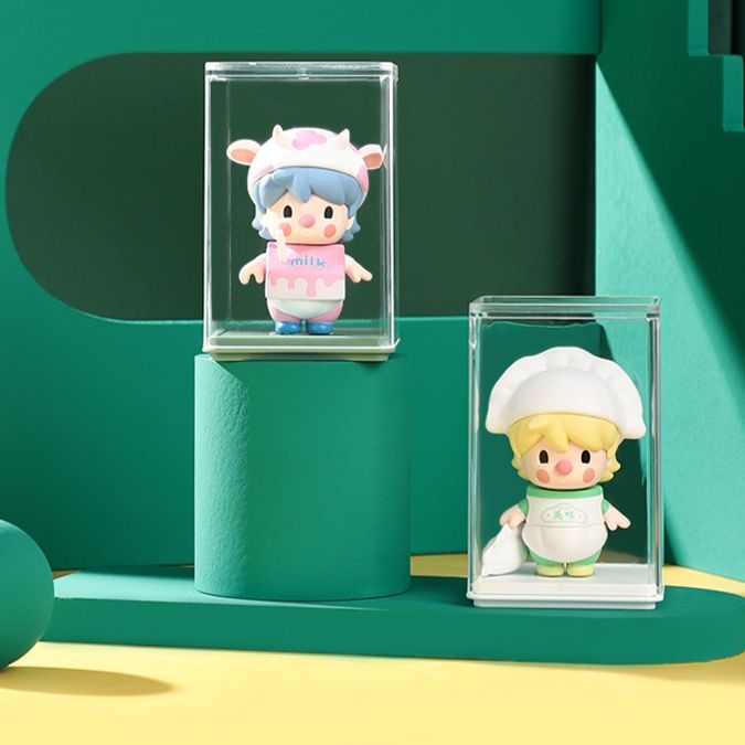 グッズ収納 透明フィギュア展示収納ボックス
