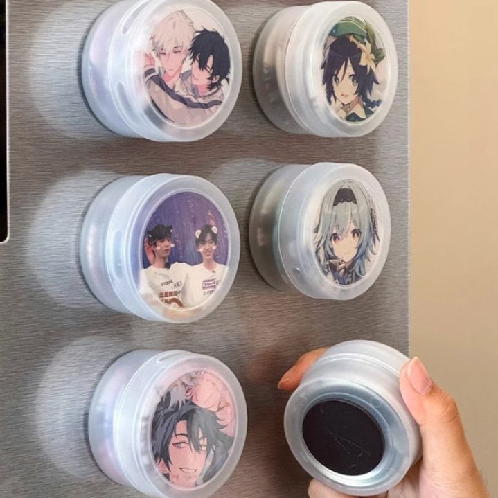 グッズ収納 マグネット付き缶バッジ収納ケース