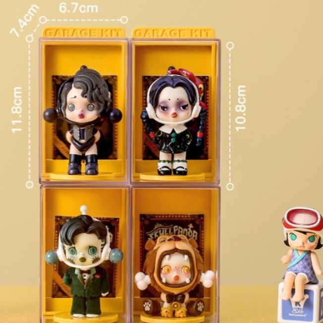 グッズ収納 小さな人形コレクション透明展示ケース