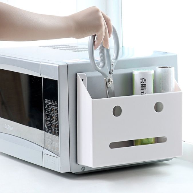 グッズ収納 表情付き壁掛け小物収納ケース