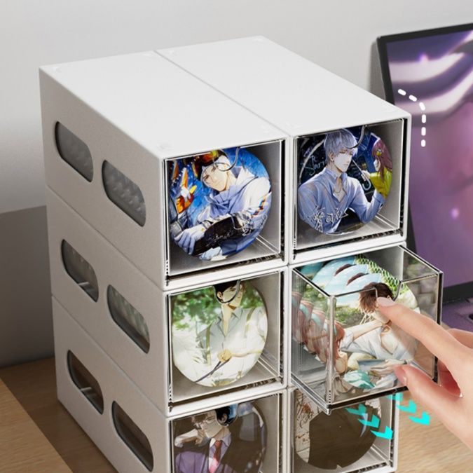 グッズ収納 キューブ型ディスク収納ボックス