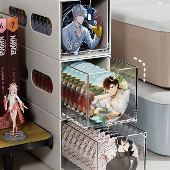 グッズ収納 キューブ型ディスク収納ボックス
