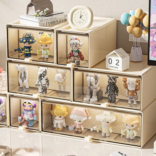 グッズ収納 推しフィギュア見せる引き出し式収納箱