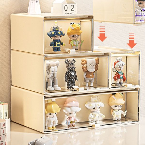 グッズ収納 推しフィギュア見せる引き出し式収納箱