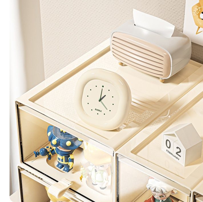 グッズ収納 推しフィギュア見せる引き出し式収納箱