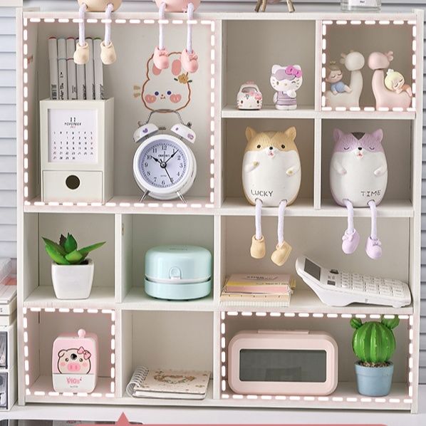 グッズ収納 可愛い動物仲間の多段式飾り棚収納ラック