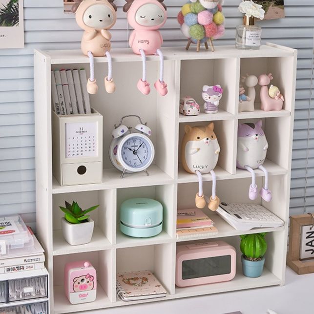 グッズ収納 可愛い動物仲間の多段式飾り棚収納ラック