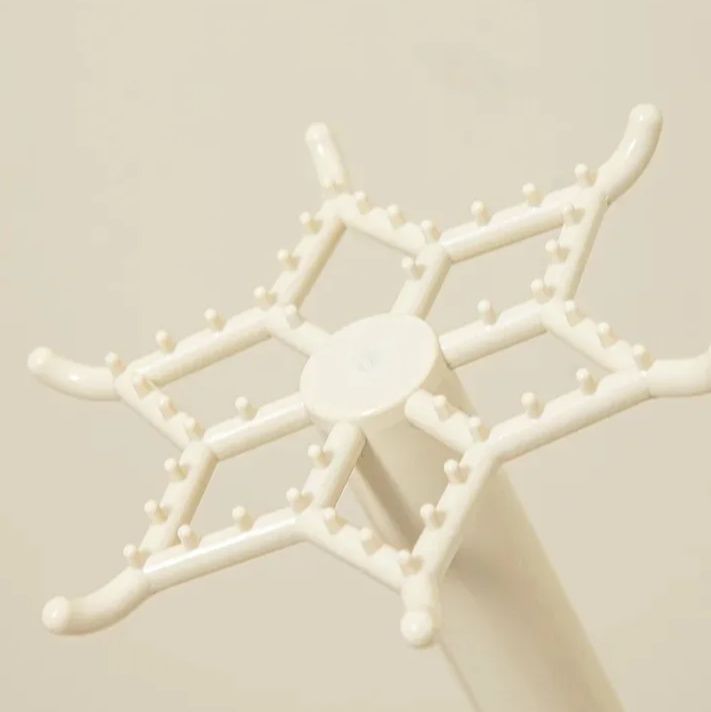 グッズ収納 透明円筒型ぬいぐるみキーホルダー飾り台