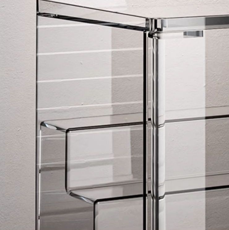 グッズ収納 透明アクリル製多段式観覧型フィギュア収納ケース