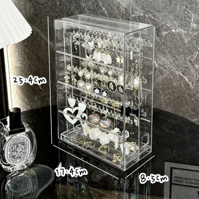 グッズ収納 透明アクリル多段式ディスプレイケース