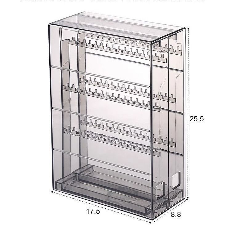 グッズ収納 透明アクリル多段式ディスプレイケース