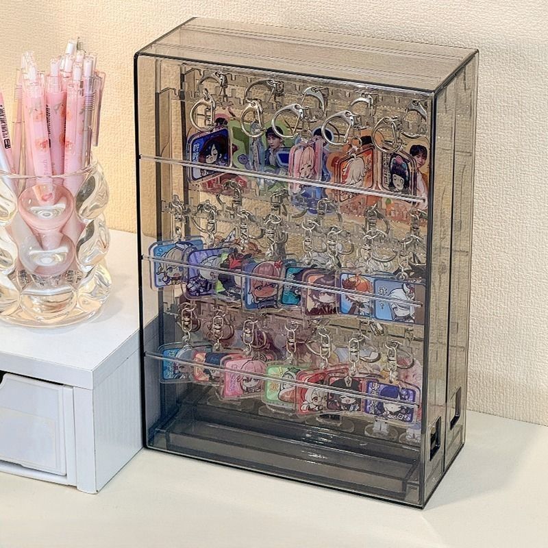 グッズ収納 透明アクリル多段式ディスプレイケース