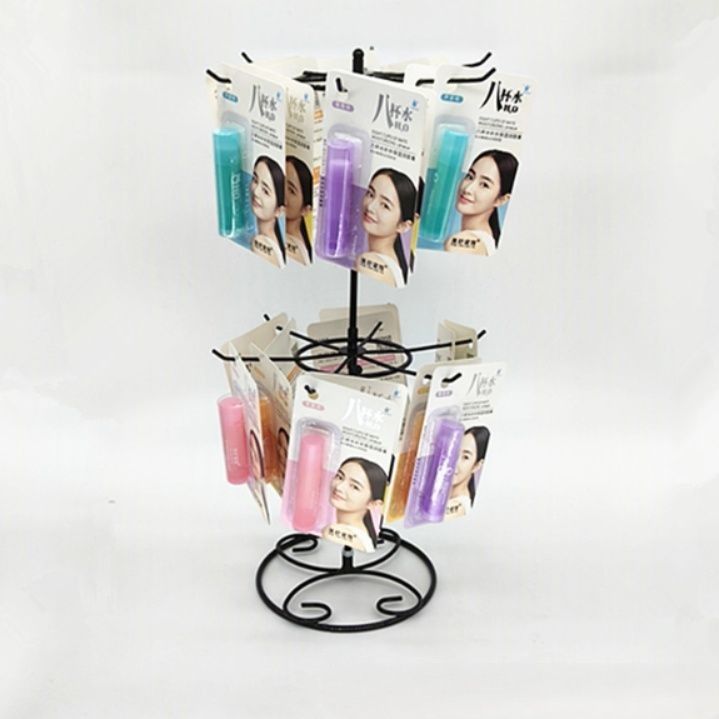 グッズ収納 回転式多段キーホルダー展示スタンド