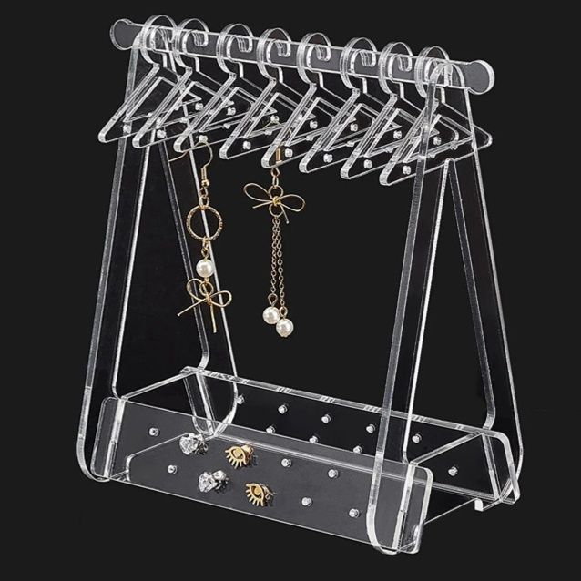 グッズ収納 卓上型イヤリング収納ラック 