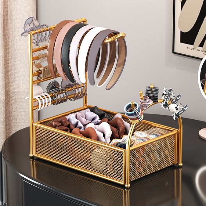 グッズ収納 多段式髪飾り整理棚　カチューシャ収納