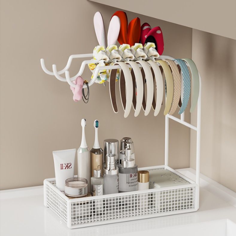 グッズ収納　カチューシャ収納　スタンド付き小物整理トレー