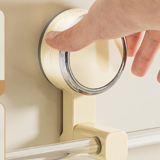 グッズ収納 壁掛け式回転吸盤　カチューシャ収納