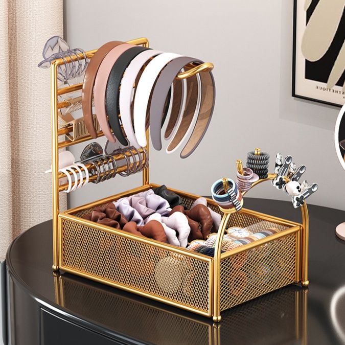 グッズ収納カチューシャ 収納 多機能髪飾り収納スタンド付き小物整理ラック