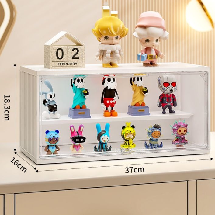 グッズ収納推し活 推しフィギュア三段式透明収納飾り棚