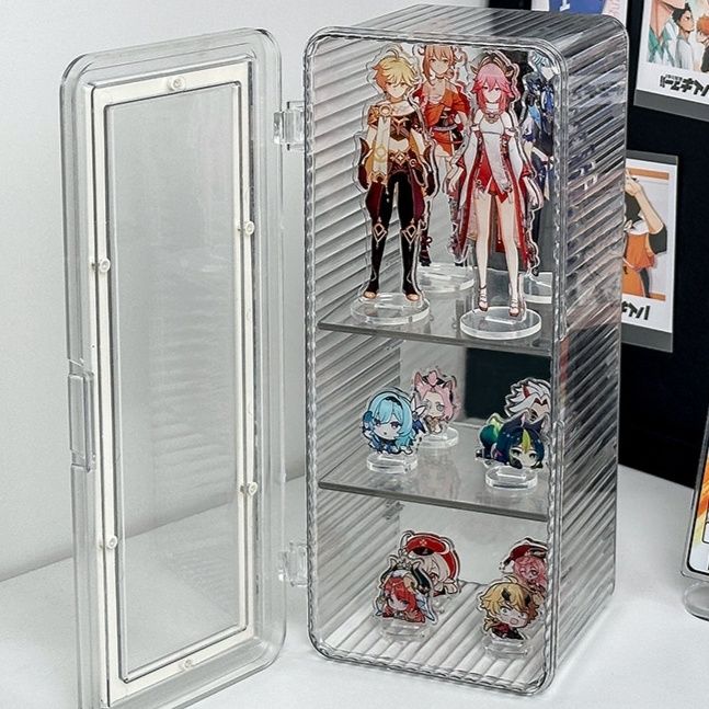 グッズ収納 アクリルスタンド用3段ディスプレイケース