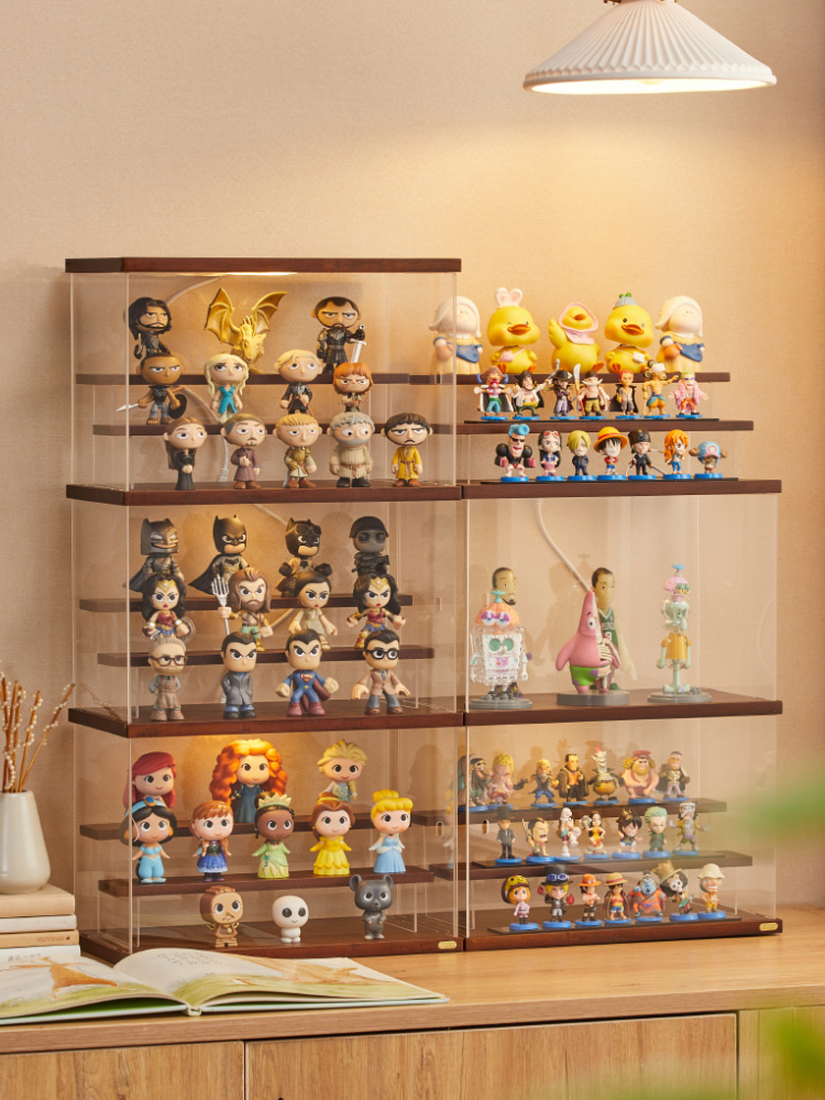 グッズ収納 多段フィギュア透明ショーケース