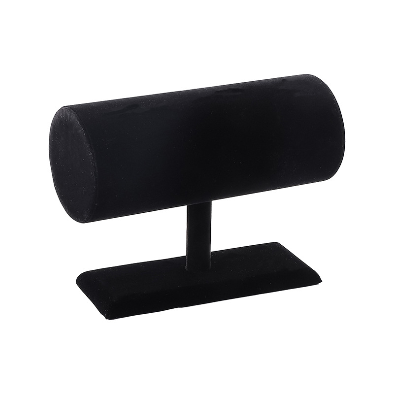 グッズ収納 円柱型ベロア素材　カチューシャ収納　ディスプレイスタンド