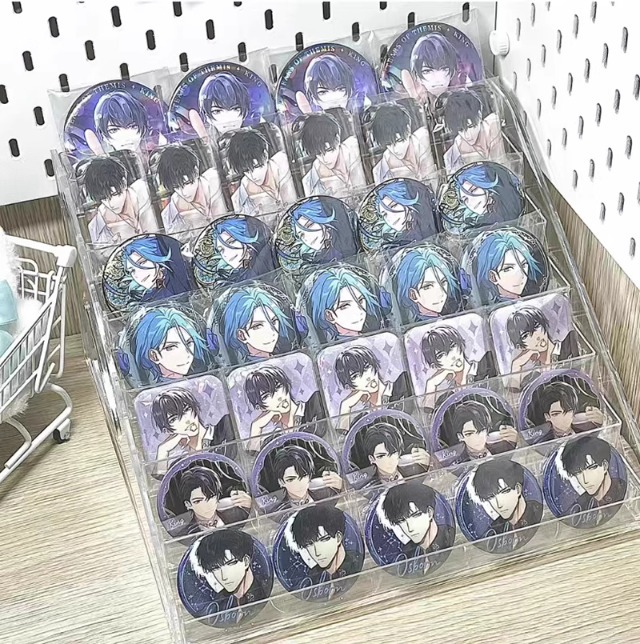 グッズ収納 階段式コレクションディスプレイ棚